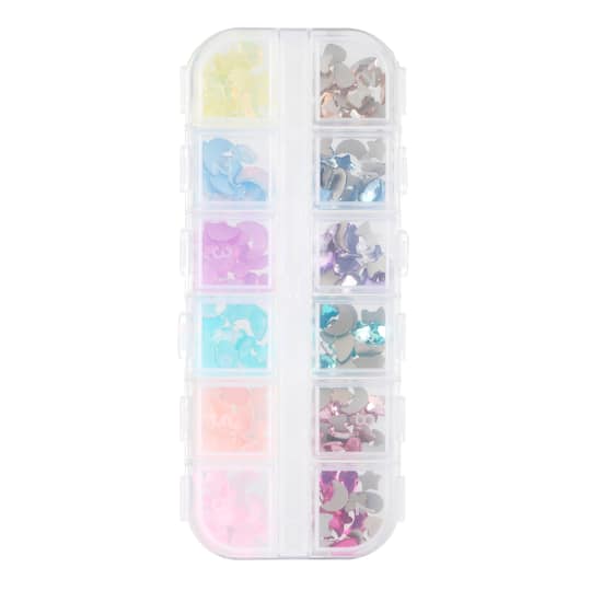 Mixed Shapes Glass Flatback Rhinestones by Bead Landing